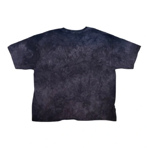 The Mountain "Perfect World" Pit Bull Graphic T-Shirt Size XL Tie Dye Cropped - Picture 5 of 7